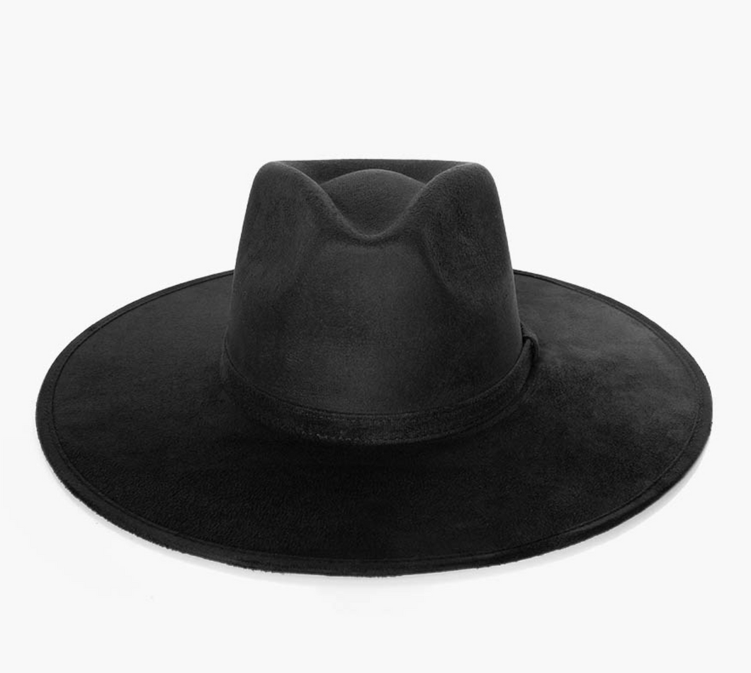 Onyx Wide Brim Hat