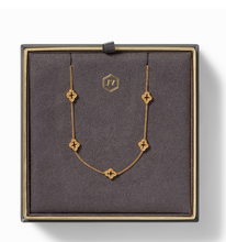 Load image into Gallery viewer, Florentine Demi Delicate Station Necklace
