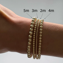 Load image into Gallery viewer, 4MM Gold Ball Bracelet
