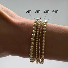 Load image into Gallery viewer, 3MM Gold Ball Bracelet
