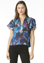 Load image into Gallery viewer, Hasina Blouse in Twilight Petals
