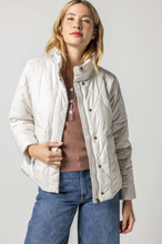 Load image into Gallery viewer, Shirttail Hem Jacket in Opal
