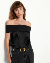 Load image into Gallery viewer, Vera Off The Shoulder Top in Black
