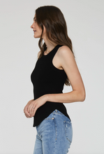 Load image into Gallery viewer, Cora Sleeveless Sweater Tank in Black
