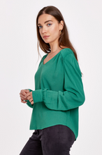 Load image into Gallery viewer, Sylvia Blouse in Dartmouth Green
