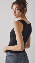 Load image into Gallery viewer, Clean Lines Muscle Cami in Black
