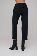 Load image into Gallery viewer, Utility Tie Waist Trouser in Black
