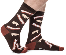 Load image into Gallery viewer, Bring Me Some Bacon Socks
