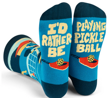 Load image into Gallery viewer, Playing Pickleball Socks
