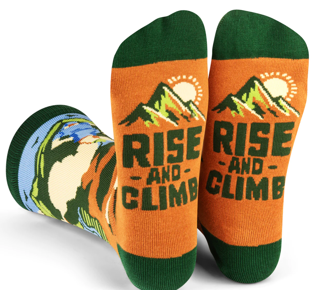 Rise and Climb Socks