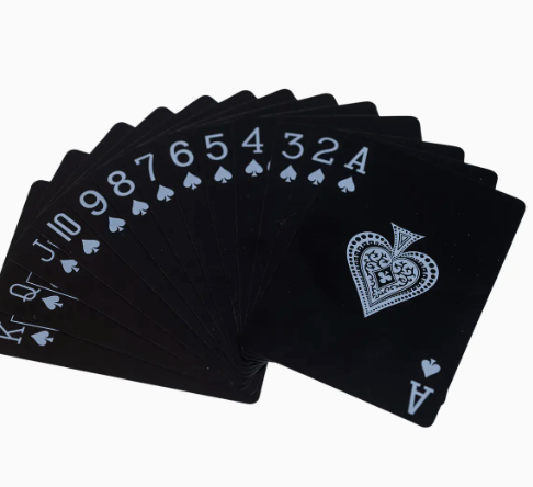 Men's Black Edition Waterproof Card Deck