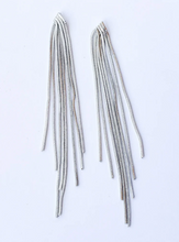Load image into Gallery viewer, Metal Fringe Earring
