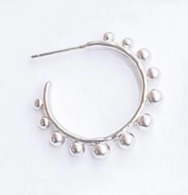 Load image into Gallery viewer, Studded Hoops
