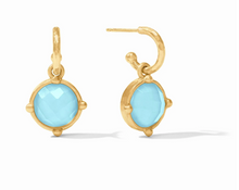 Load image into Gallery viewer, Honeybee Hoop &amp; Charm Earring
