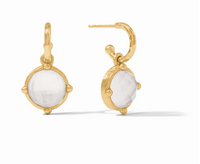 Load image into Gallery viewer, Honeybee Hoop &amp; Charm Earring
