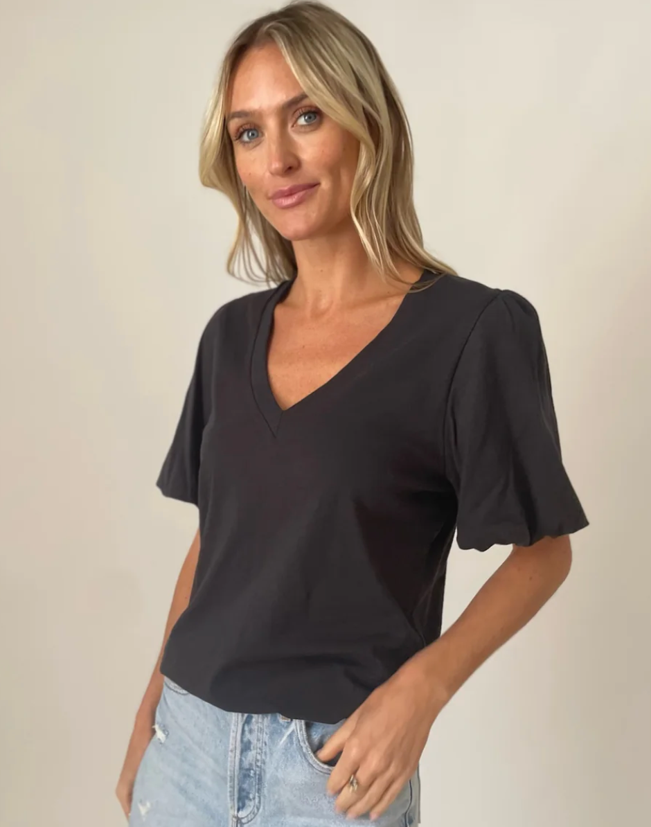 Dakota Bubble Sleeve Tee