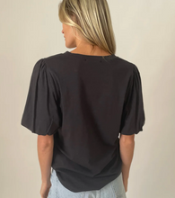 Load image into Gallery viewer, Dakota Bubble Sleeve Tee
