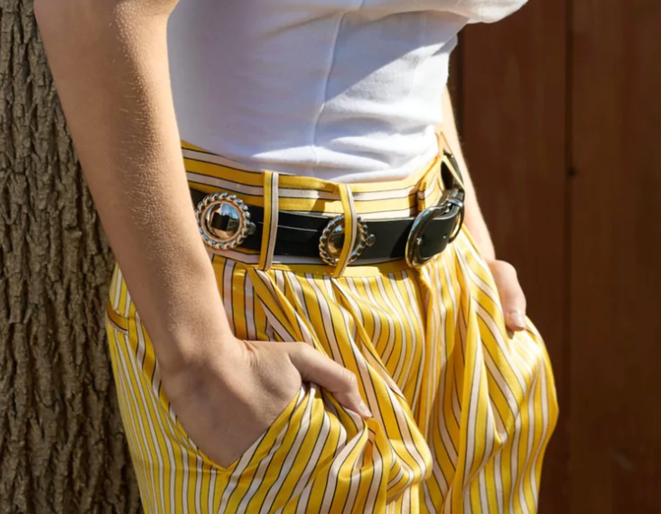 Margot Concho Hip Belt, Gold – J&L BOUTIQUE display picture 2