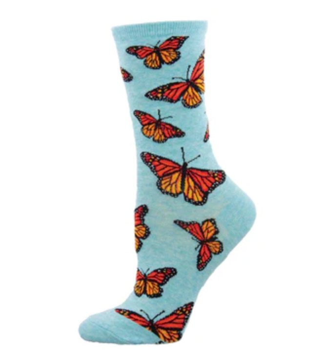 Social Butterfly Socks