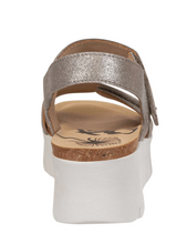 Load image into Gallery viewer, Montane In Silver Platform Sandals
