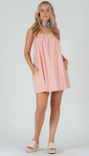 Load image into Gallery viewer, Joni Mini Dress in Salmon
