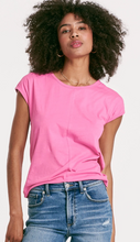 Load image into Gallery viewer, Lacey Jersey Top in Pink
