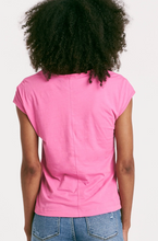 Load image into Gallery viewer, Lacey Jersey Top in Pink
