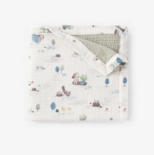 Load image into Gallery viewer, Pond Friends Organic Muslin Blanket

