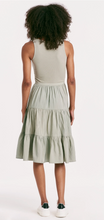 Load image into Gallery viewer, Portia Rib Tank Dress Sage
