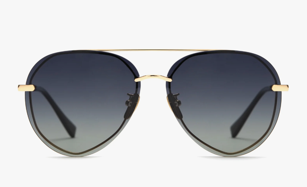 Lenox Glasses / Black & Gold