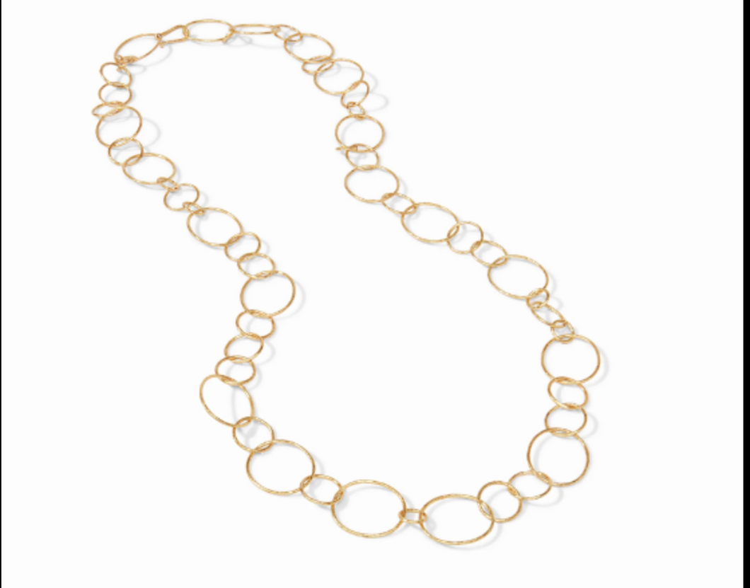 Colette Textured Necklace Gold