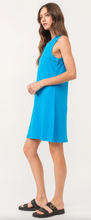 Load image into Gallery viewer, Justine Ribbed Dress in Horizon Blue
