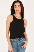 Load image into Gallery viewer, Tamia Cropped Racer Tank
