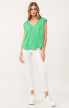 Load image into Gallery viewer, Yanis Sleeveless Top in Green Flare
