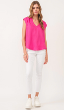 Load image into Gallery viewer, Yanis Sleeveless Top in Pink Flash
