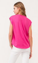 Load image into Gallery viewer, Yanis Sleeveless Top in Pink Flash
