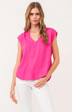 Load image into Gallery viewer, Yanis Sleeveless Top in Pink Flash
