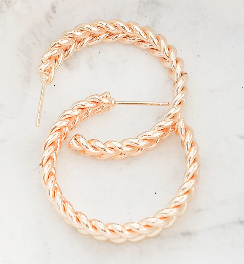 Rope Braided Hoops