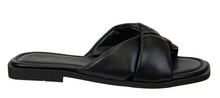 Load image into Gallery viewer, Goa In Black Flat Sandals
