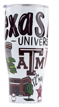 Load image into Gallery viewer, Texas A&amp;M Icon Metal Tumbler
