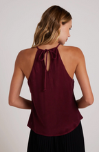 Load image into Gallery viewer, Bias Halter Top - Deep Plum
