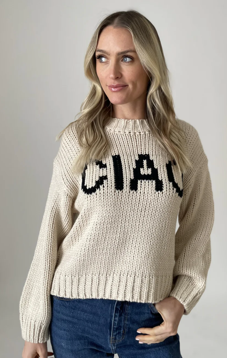 Ciao Graphic Sweater