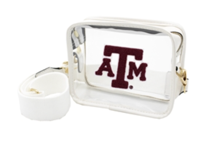 Varsity Patch Clear Bag