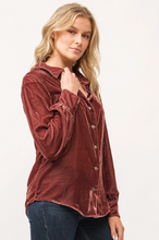 Load image into Gallery viewer, MIRABELLE SHIRT MARRON
