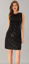 Load image into Gallery viewer, Metallic Jersey Fitted Dress
