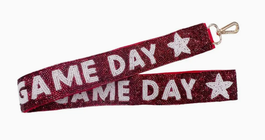 Game Day Beaded Purse Strap