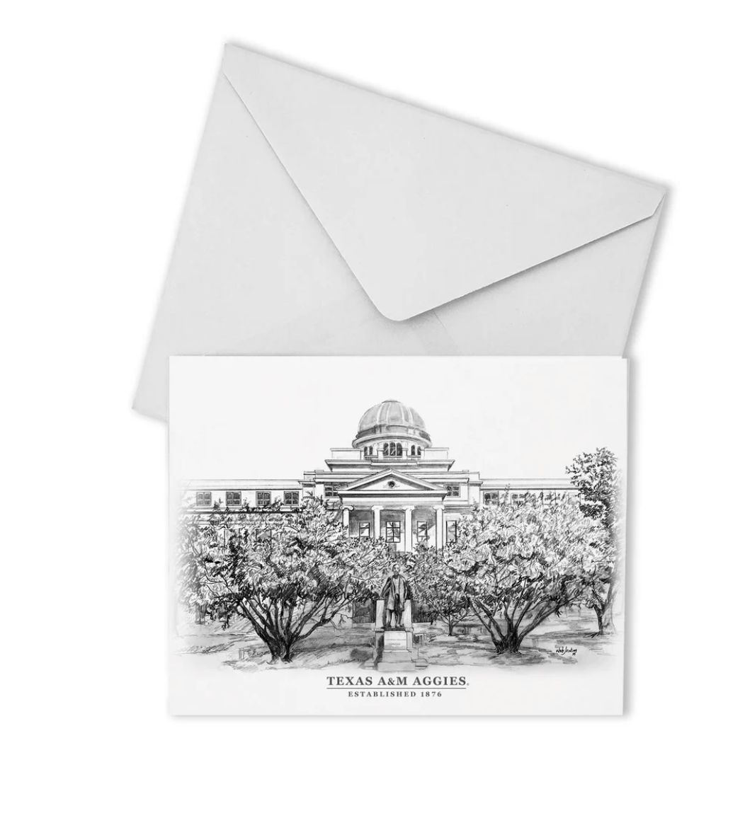 Texas A&M Campus Boxed Note Cards