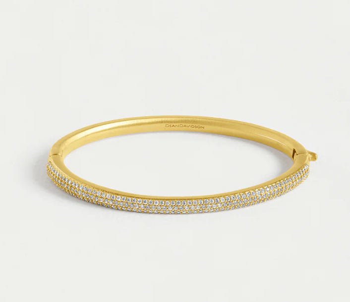 Signature Pavé Hinge Bangle
