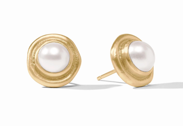 Wave Stone Stud