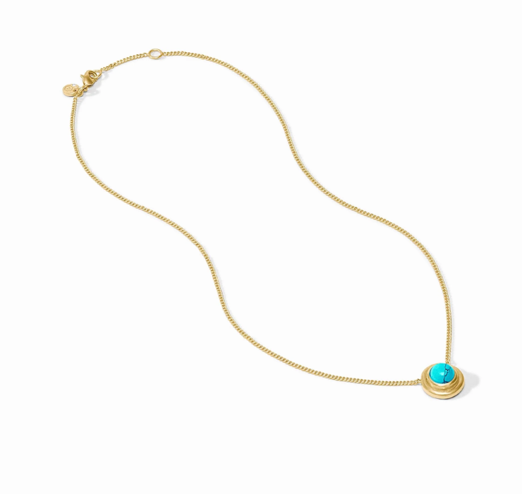 Wave Stone Delicate Necklace